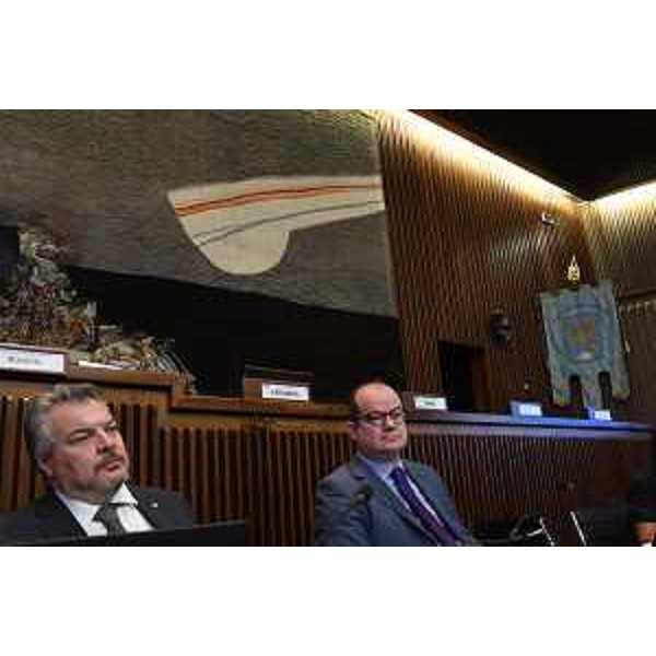 Il vicegovernatore con delega a Cultura e Sport Mario Anzil in V Commissione - Il vicegovernatore con delega a Cultura e Sport Mario Anzil in V Commissione