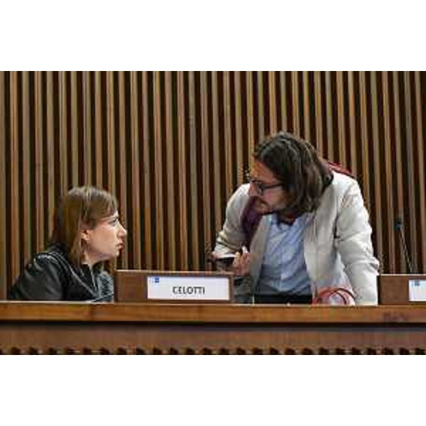 Manuela Celotti (Pd) ed Enrico Bullian (Patto-Civica Fvg) - Manuela Celotti (Pd) ed Enrico Bullian (Patto-Civica Fvg)