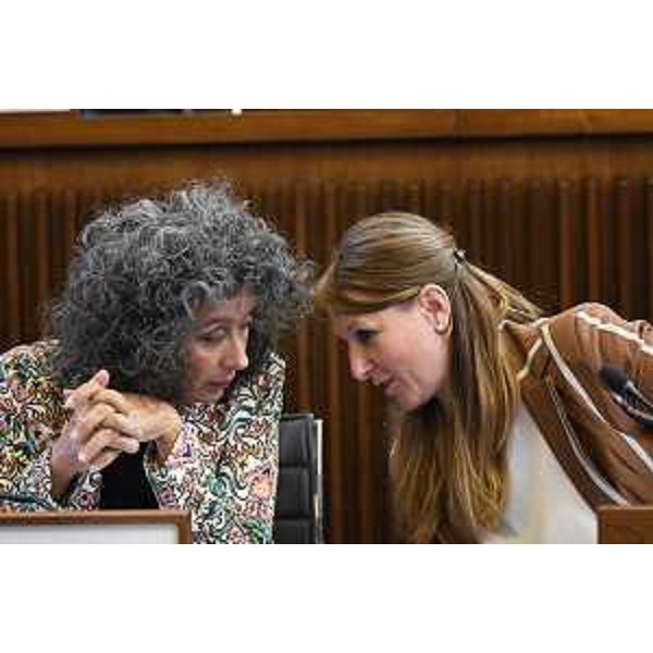 Serena Pellegrino (Avs) e Rosaria Capozzi (M5S) - Serena Pellegrino (Avs) e Rosaria Capozzi (M5S)