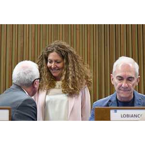 Orsola Costanza (FdI) con i colleghi forzisti Andrea Cabibbo e Roberto Novelli - Orsola Costanza (FdI) con i colleghi forzisti Andrea Cabibbo e Roberto Novelli