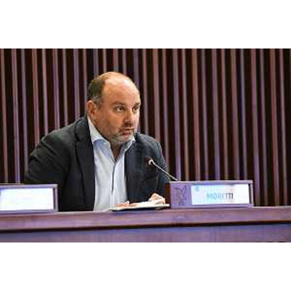 Diego Moretti, capogrupo del Pd - Diego Moretti, capogrupo del Pd