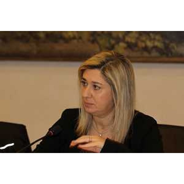 L'assessore regionale alle Infrastrutture e territorio Cristina Amirante. - L'assessore regionale alle Infrastrutture e territorio Cristina Amirante.