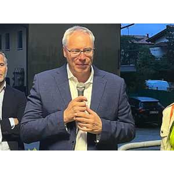 Il presidente del Consiglio regionale, Mauro Bordin durante il suo intervento al lancio della campagna "Risparmia ogni goccia" - Il presidente del Consiglio regionale, Mauro Bordin durante il suo intervento al lancio della campagna "Risparmia ogni goccia"