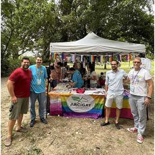 Enrico Bullian (Patto per l'Autonomia-Civica Fvg) al Fvg Pride River Village - Enrico Bullian (Patto per l'Autonomia-Civica Fvg) al Fvg Pride River Village