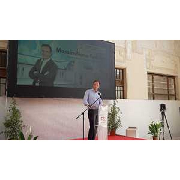 Il governatore Massimiliano Fedriga - Il governatore Massimiliano Fedriga