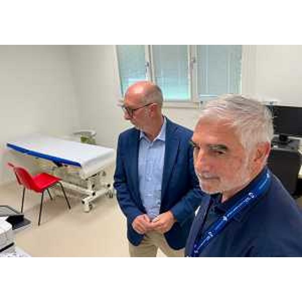 La visita ad uno deglil ambulatori della struttura di Pasiano - La visita ad uno deglil ambulatori della struttura di Pasiano