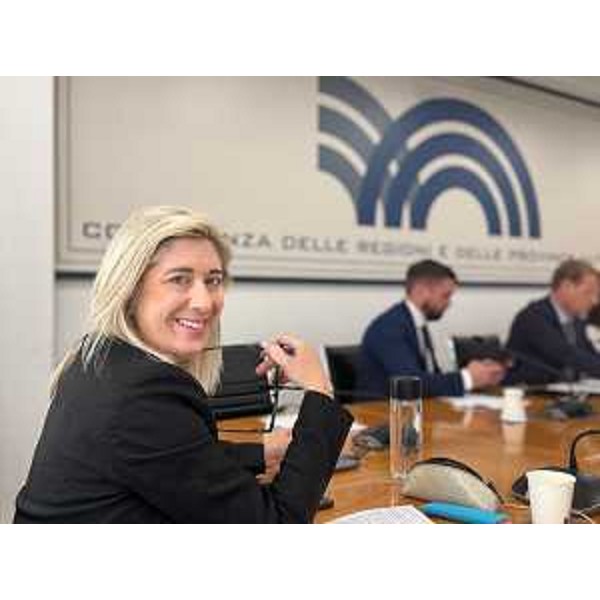 Lassessore regionale alle Infrastrutture e Territorio Cristina Amirante. - Lassessore regionale alle Infrastrutture e Territorio Cristina Amirante.