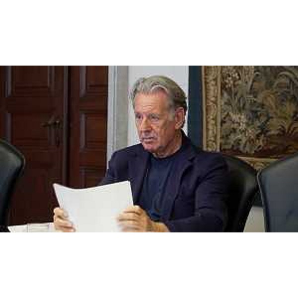 Lassessore regionale alla Difesa dellAmbiente, energia e sviluppo sostenibile Fabio Scoccimarro durante la riunione di Giunta - Lassessore regionale alla Difesa dellAmbiente, energia e sviluppo sostenibile Fabio Scoccimarro durante la riunione di Giunta