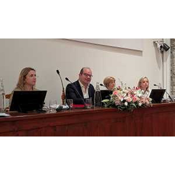 Una fase della cerimonia di inaugurazione del Museo della Grande Guerra di Gorizia, alla presenza del vicegovernatore Mario Anzil - Una fase della cerimonia di inaugurazione del Museo della Grande Guerra di Gorizia, alla presenza del vicegovernatore Mario Anzil