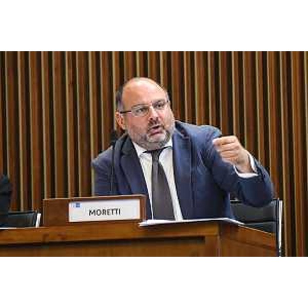 Diego Moretti, capogruppo del Pd - Diego Moretti, capogruppo del Pd