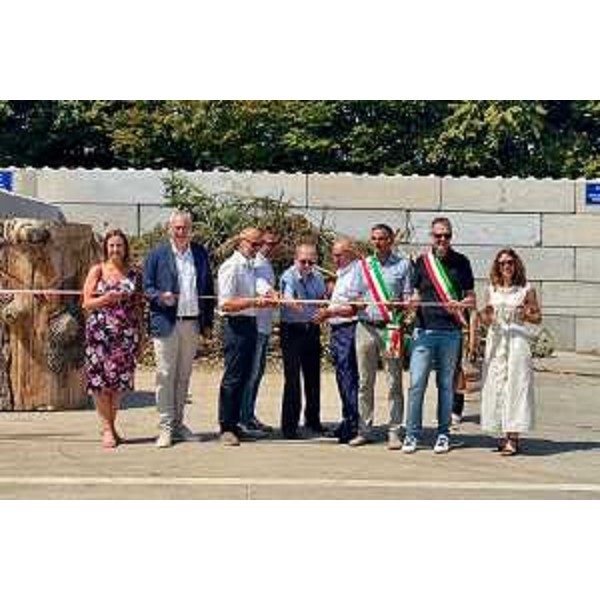 Taglio del nastro a Ronchis - Taglio del nastro a Ronchis 