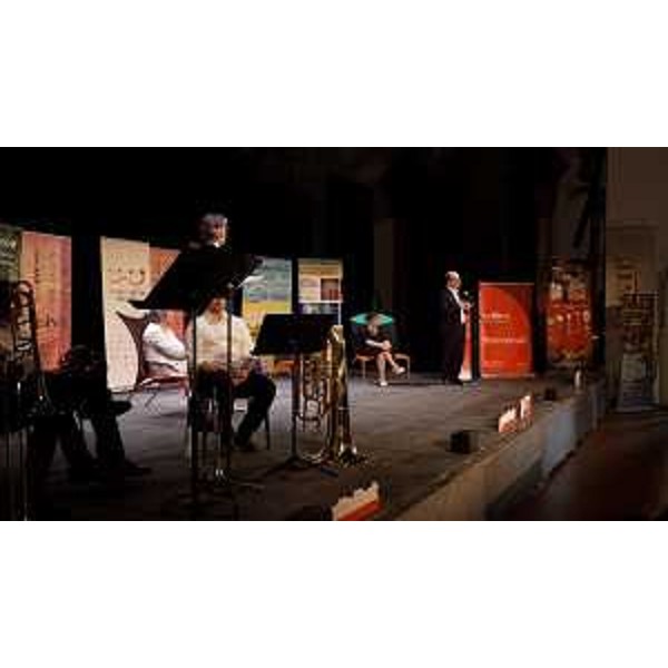 Il vicegovernatore Mario Anzil all'inagurazione ufficiale del Mittelfest - Il vicegovernatore Mario Anzil all'inagurazione ufficiale del Mittelfest