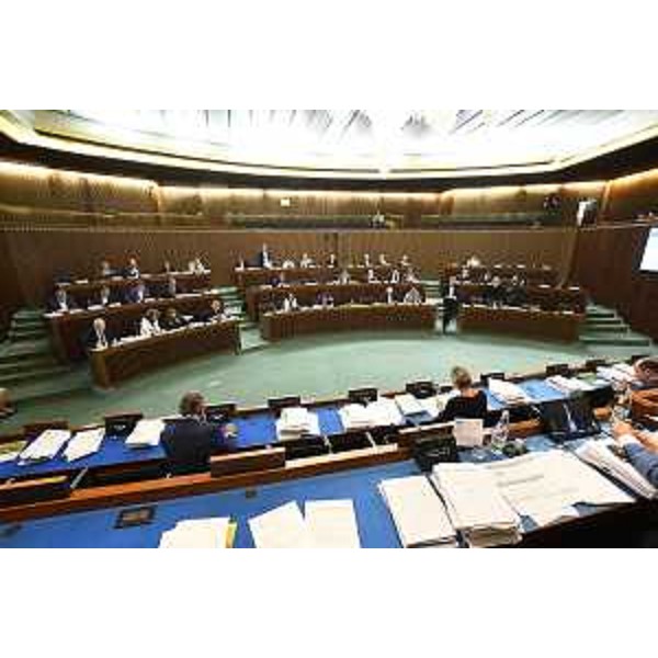Un momento dei lavori dell'Aula - Un momento dei lavori dell'Aula