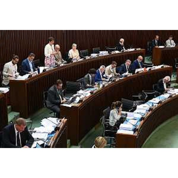 I banchi dell'Aula durante l'intervento di Giulia Massolino (Patto.-Civ) - I banchi dell'Aula durante l'intervento di Giulia Massolino (Patto.-Civ)