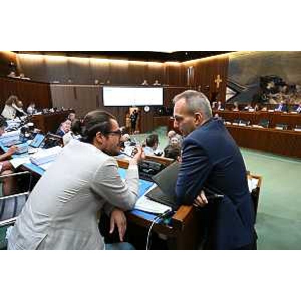 Enrico Bullian (Patto-Civ) e Francesco Russo (Pd) - Enrico Bullian (Patto-Civ) e Francesco Russo (Pd)