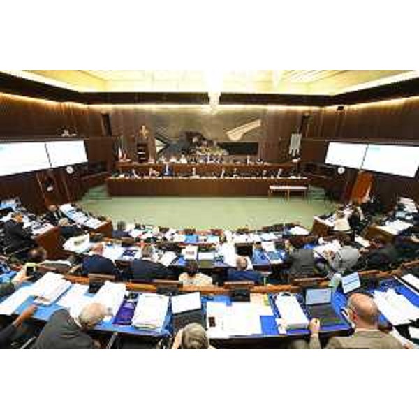 I lavori dell'Aula durante l'esame dell'art 8 Salute - I lavori dell'Aula durante l'esame dell'art 8 Salute