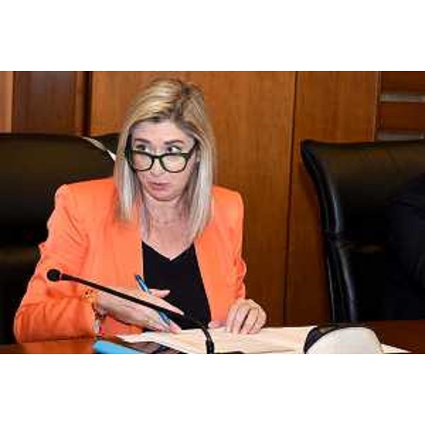 L'assessore regionale alle Infrastrutture e territorio Cristina Amirante - L'assessore regionale alle Infrastrutture e territorio Cristina Amirante