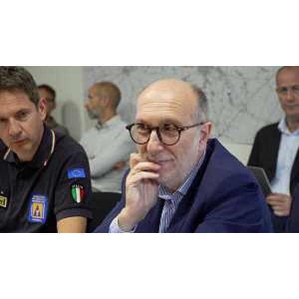 L'assessore del Friuli Venezia Giulia alla Protezione civile Riccardo Riccardi - L'assessore del Friuli Venezia Giulia alla Protezione civile Riccardo Riccardi