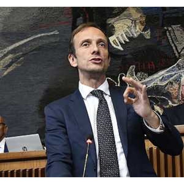 Il governatore Massimiliano Fedriga - Il governatore Massimiliano Fedriga