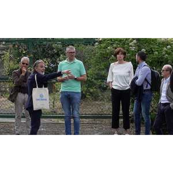 Sopralluogo all'ex caserma Rossetti di Trieste con gli assessori regionali Pierpaolo Roberti e Alessia Rosolen - Sopralluogo all'ex caserma Rossetti di Trieste con gli assessori regionali Pierpaolo Roberti e Alessia Rosolen