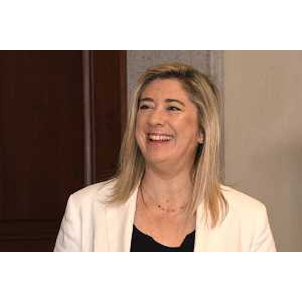 L'assessore regionale alle Infrastrutture Cristina Amirante - L'assessore regionale alle Infrastrutture Cristina Amirante