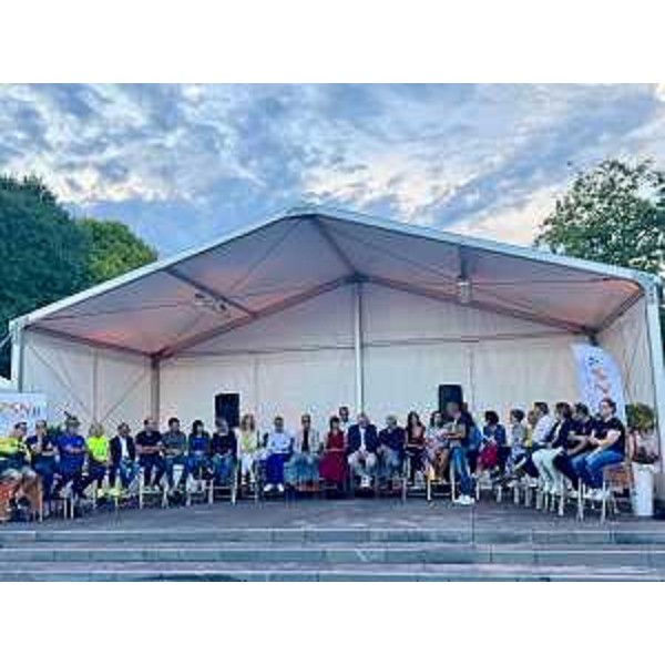 Il presidente del Cr Fvg, Mauro Bordin, al festival Ragogna nel Cuore - Il presidente del Cr Fvg, Mauro Bordin, al festival Ragogna nel Cuore