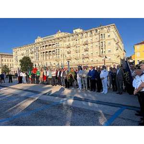 L'assessore regionale Fabio Scoccimarro alla cerimonia commemorativa del 109mo dal martirio di Nazario Sauro - L'assessore regionale Fabio Scoccimarro alla cerimonia commemorativa del 109mo dal martirio di Nazario Sauro