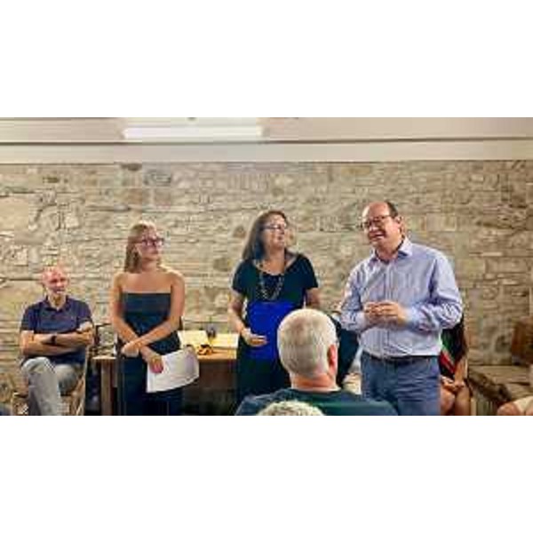 Il vicegovernatore Mario Anzil nel corso del suo intervento - Il vicegovernatore Mario Anzil nel corso del suo intervento