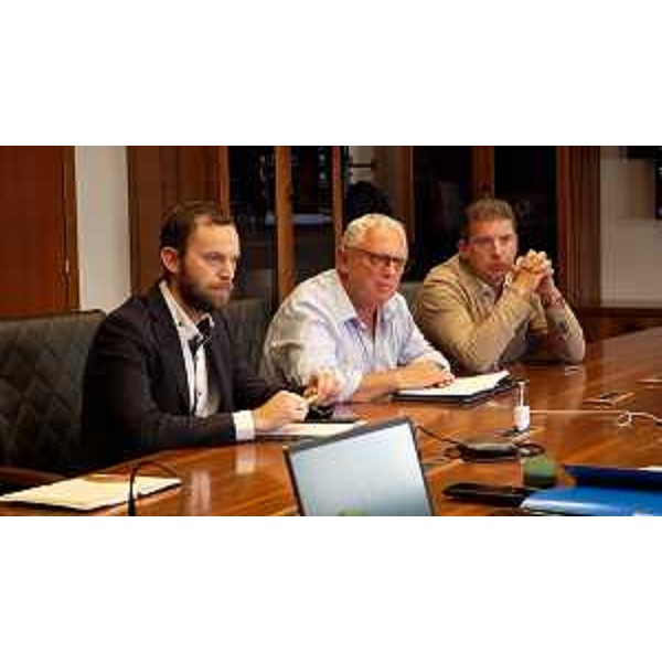 I presidenti degli Ordini delle professioni infermieristiche durante l'incontro con l'assessore Riccardi. - I presidenti degli Ordini delle professioni infermieristiche durante l'incontro con l'assessore Riccardi.