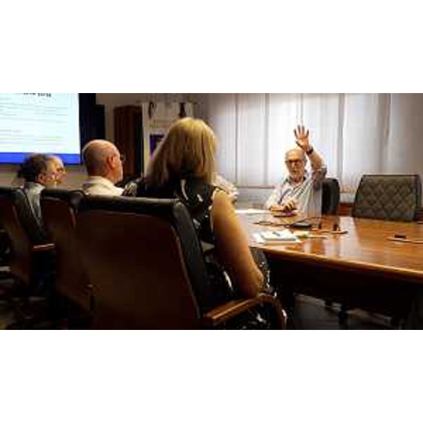 L'assessore Riccardi all'incontro con Spi, Fnp e Uilp a Palmanova - L'assessore Riccardi all'incontro con Spi, Fnp e Uilp a Palmanova