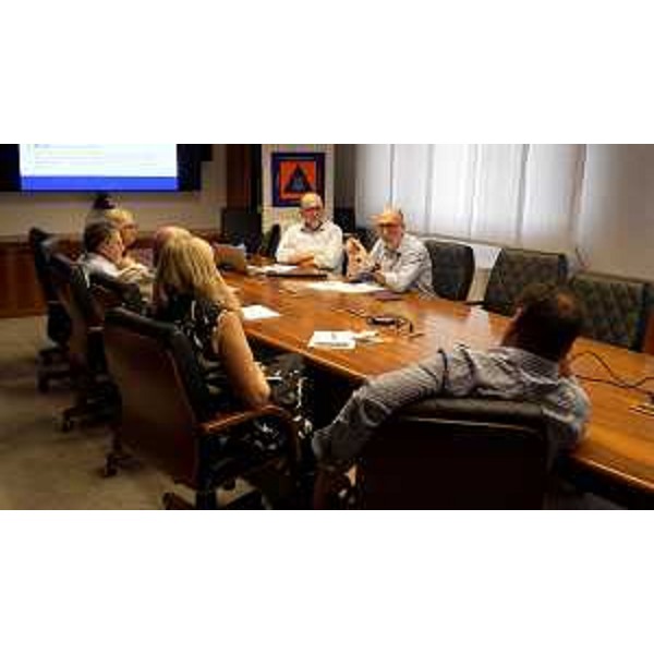 L'assessore Riccardi all'incontro con Spi, Fnp e Uilp a Palmanova - L'assessore Riccardi all'incontro con Spi, Fnp e Uilp a Palmanova