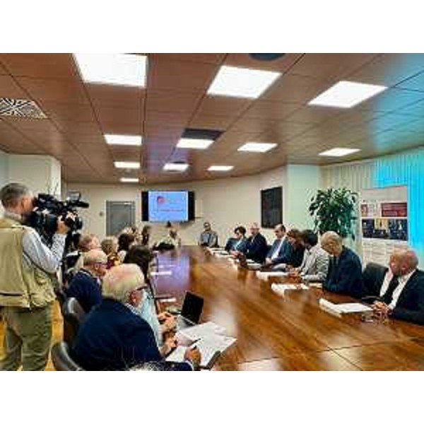 Un altro momento della conferenza stampa organizzata nel palazzo della Regione di via Sabbadini a Udine - Un altro momento della conferenza stampa organizzata nel palazzo della Regione di via Sabbadini a Udine