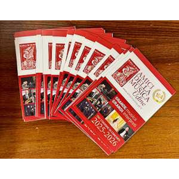 Il programma 2025-2026 degli Amici della Musica - Il programma 2025-2026 degli Amici della Musica