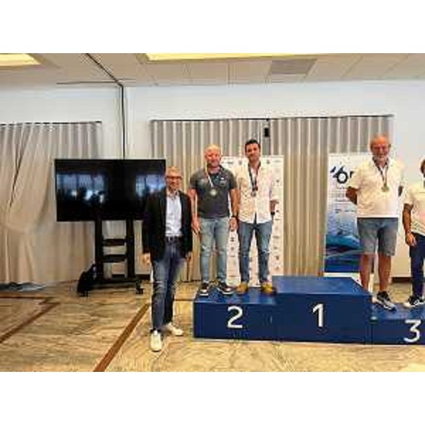 Lassessore regionale alle Autonomie locali Pierpaolo Roberti alla cerimonia di premiazione del Campionato Italiano Orc Double Handed, organizzato nel golfo di Trieste dalla Società triestina della vela. - Lassessore regionale alle Autonomie locali Pierpaolo Roberti alla cerimonia di premiazione del Campionato Italiano Orc Double Handed, organizzato nel golfo di Trieste dalla Società triestina della vela.