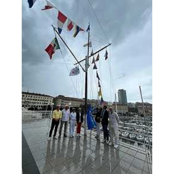 Lassessore regionale alle Autonomie locali Pierpaolo Roberti alla cerimonia di ammaina banidera del Campionato Italiano ORC Double Handed. - Lassessore regionale alle Autonomie locali Pierpaolo Roberti alla cerimonia di ammaina banidera del Campionato Italiano ORC Double Handed.