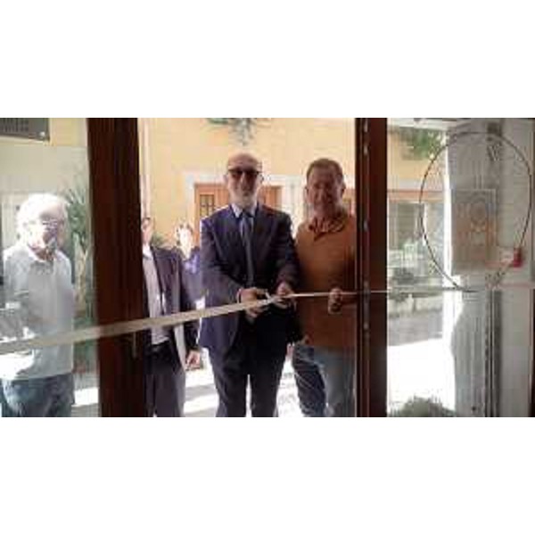 L'assessore Riccardi all'inaugurazione del primo sportello regionale per i caregiver a Muggia - L'assessore Riccardi all'inaugurazione del primo sportello regionale per i caregiver a Muggia