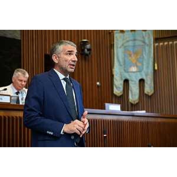 L'assessore Roberti - L'assessore Roberti