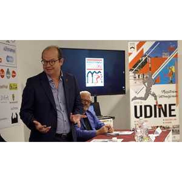 Il vicegovernatore Anzil alla presentazione della Maratonina - Il vicegovernatore Anzil alla presentazione della Maratonina