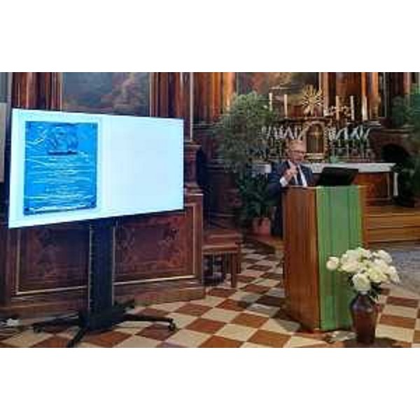 L'intervento dell'assessore regionale Stefano Zannier nella Josefskirche, sul Kahlenberg a Vienna - L'intervento dell'assessore regionale Stefano Zannier nella Josefskirche, sul Kahlenberg a Vienna