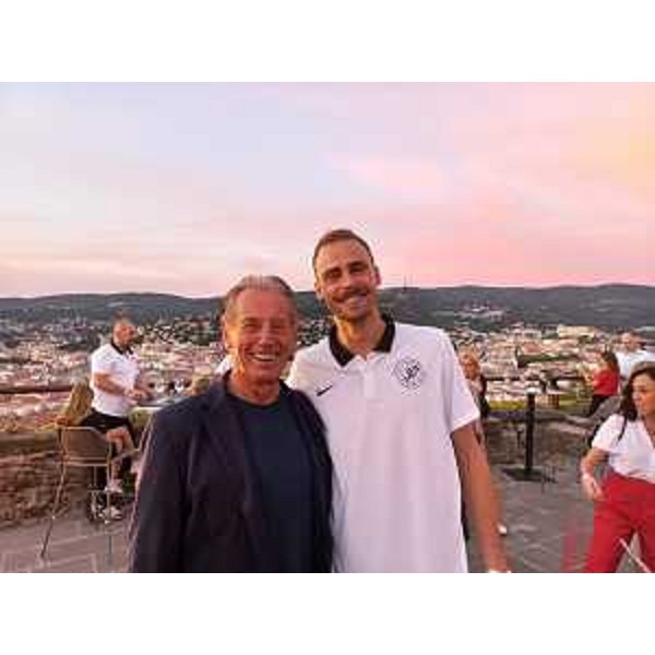 L'assessore Scoccimarro alla presentazione della squadra della Pallacanetro Trieste - L'assessore Scoccimarro alla presentazione della squadra della Pallacanetro Trieste