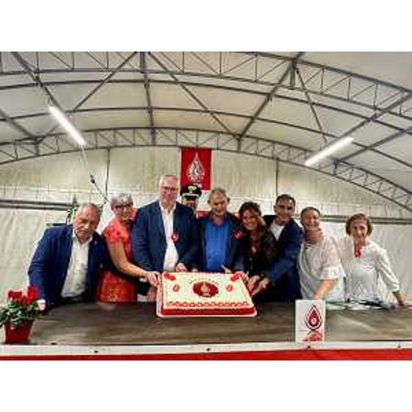 Un momento delle celebrazioni dei 60 anni dell'Afds di Torsa di Pocenia - Un momento delle celebrazioni dei 60 anni dell'Afds di Torsa di Pocenia