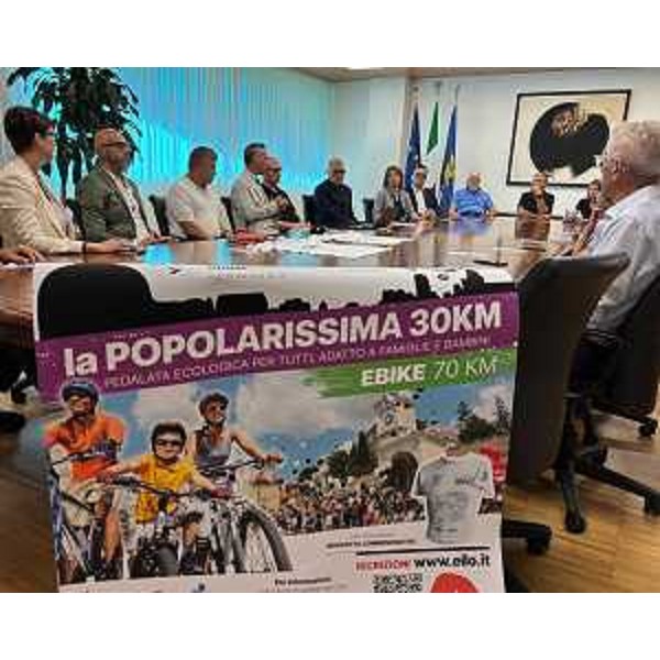 L'assessore Bini interviente alla presentazione di Udin Bike Festival - L'assessore Bini interviente alla presentazione di Udin Bike Festival