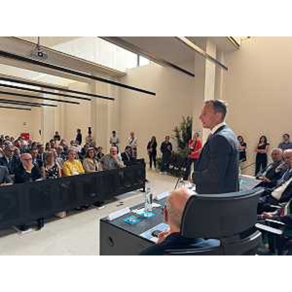 L'intervento del governatore Massimiliano Fedriga - L'intervento del governatore Massimiliano Fedriga