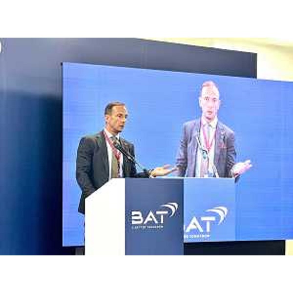 L'intervento del governatore del Friuli Venezia Giulia Massimiliano Fedriga nel corso dellinaugurazione delle 16 nuove linee produttive di Bat. - L'intervento del governatore del Friuli Venezia Giulia Massimiliano Fedriga nel corso dellinaugurazione delle 16 nuove linee produttive di Bat. 