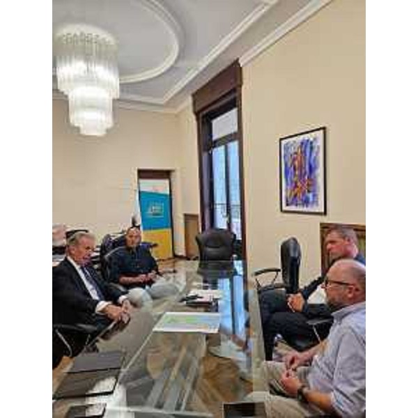 Scoccimarro nell'incontro a Trieste - Scoccimarro nell'incontro a Trieste