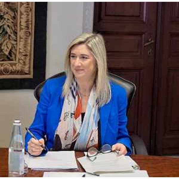 L'assessore regionale alle Infrastrutture e territorio Cristina Amirante - L'assessore regionale alle Infrastrutture e territorio Cristina Amirante