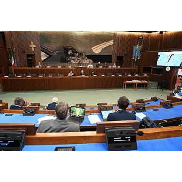 Un momento dei lavori della VI Commissione consiliare - Un momento dei lavori della VI Commissione consiliare