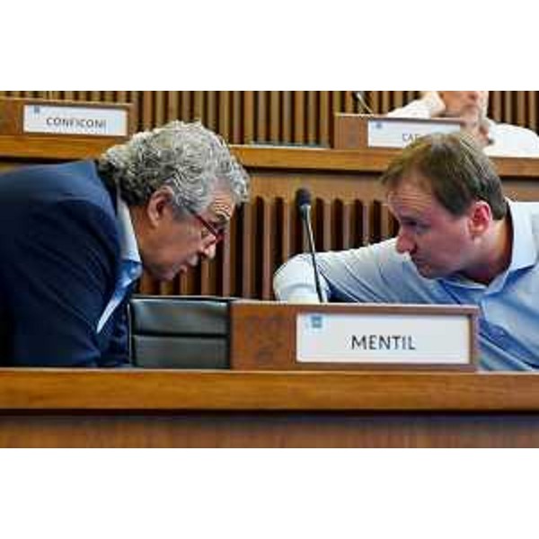 Da sinistra, Francesco Martines e Massimiliano Pozzo (Pd) - Da sinistra, Francesco Martines e Massimiliano Pozzo (Pd)