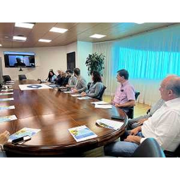 Un momento della conferenza stampa durante l'intervento, in videocollegamento, del presidente nazionale di Anbima, Giampaolo Lazzeri - Un momento della conferenza stampa durante l'intervento, in videocollegamento, del presidente nazionale di Anbima, Giampaolo Lazzeri