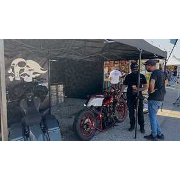 Uno degli stand all'evento di Lignano Sabbiadoro - Uno degli stand all'evento di Lignano Sabbiadoro